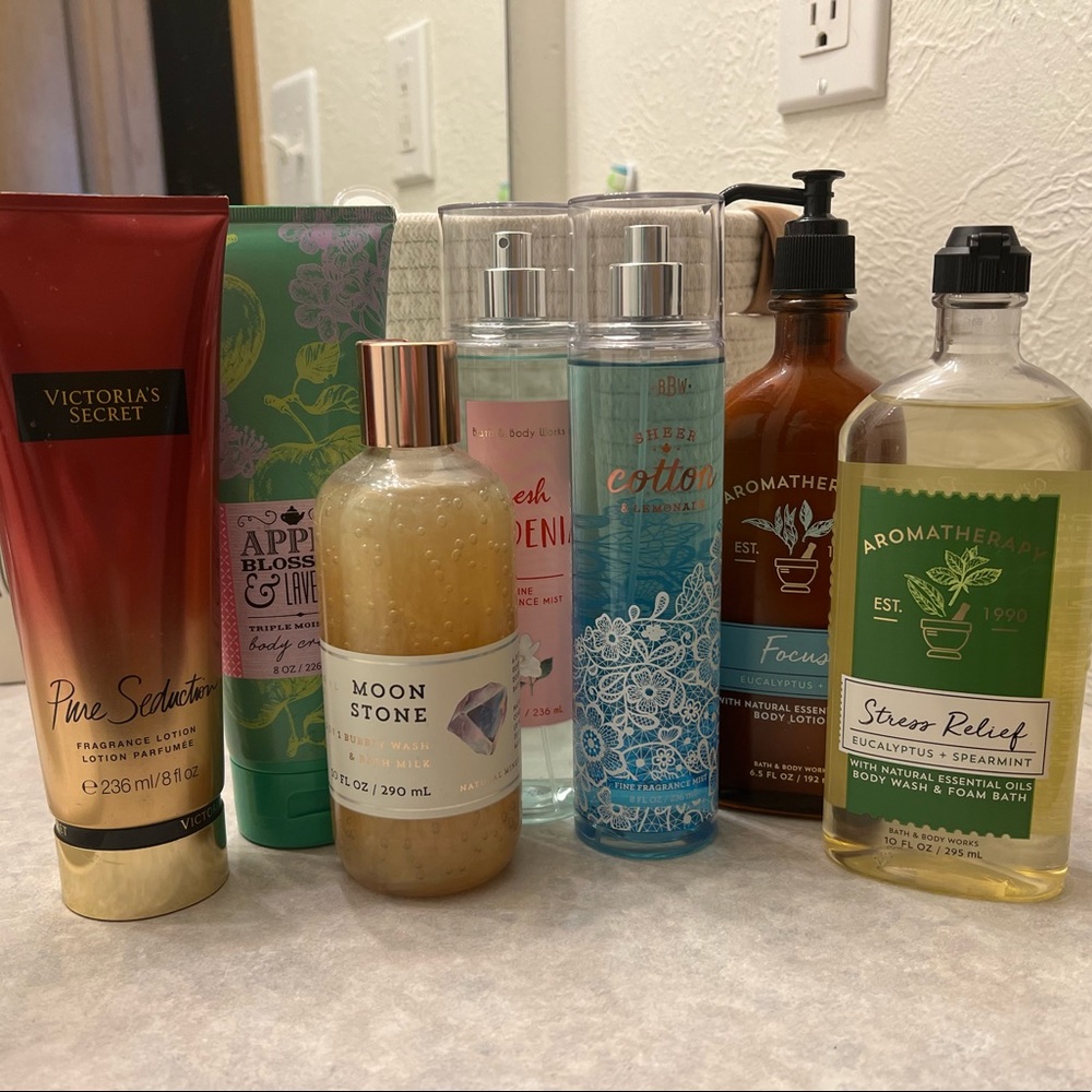 NEW! BBW & Victoria’s Secret lotion/mist/body wash